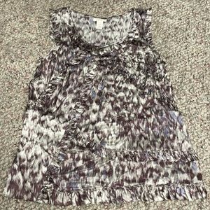 New j crew 100% silk top